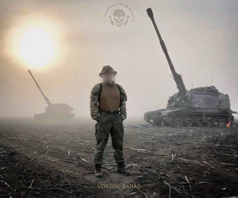 Богини войны и их владелец, на утро после того, как всю ночь 30 марта отбивали попытку прорыва на Херсон