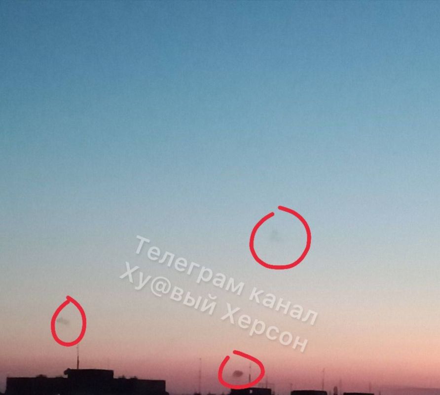 Над Херсоном сработала система ПВО