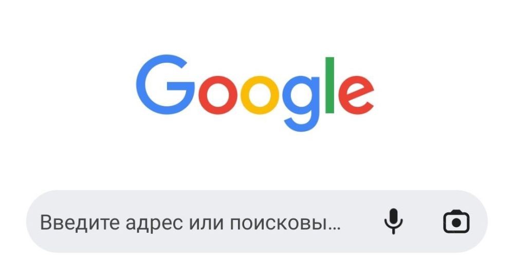 � ���������� ������� ������������ ��������� "Google"