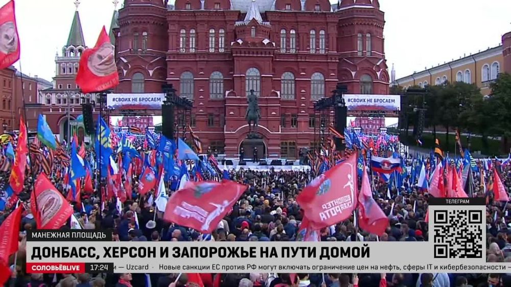 Вчера по телевидению показали чудовищные кадры обстрела Донецка