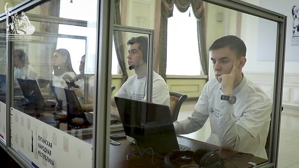 Только что открыли в Общественной палате РФ Общественный ситуационный центр по наблюдению за референдумами в ДНР, ЛНР, Запорожской и Херсонской областях