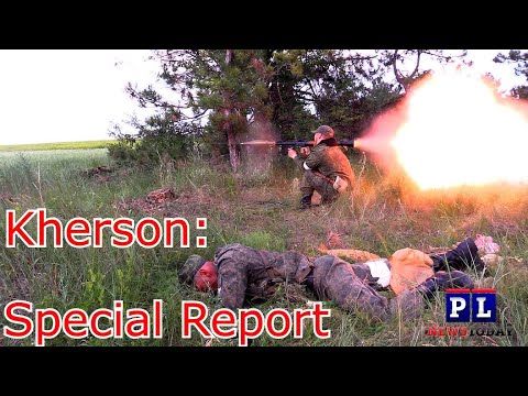 Патрик Ланкастер: . Херсон: Симуляция фронтового тяжелого боя для мобилизированных солдат ДНР