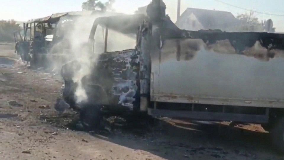 ���� �� ������� ����� HIMARS ������ � ������������ ������� � ���� �������� ��� ��������