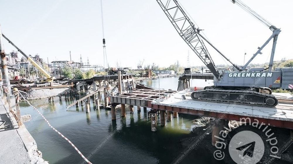 К ноябрю в Мариуполе откроют переправу, соединяющую левый берег с центром города