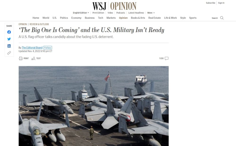 �������� �� ������� �����������������, ��� ����������� ��� ������� ����� ���������� ���������� �� ������� ����� ��������� � Wall Street Journal