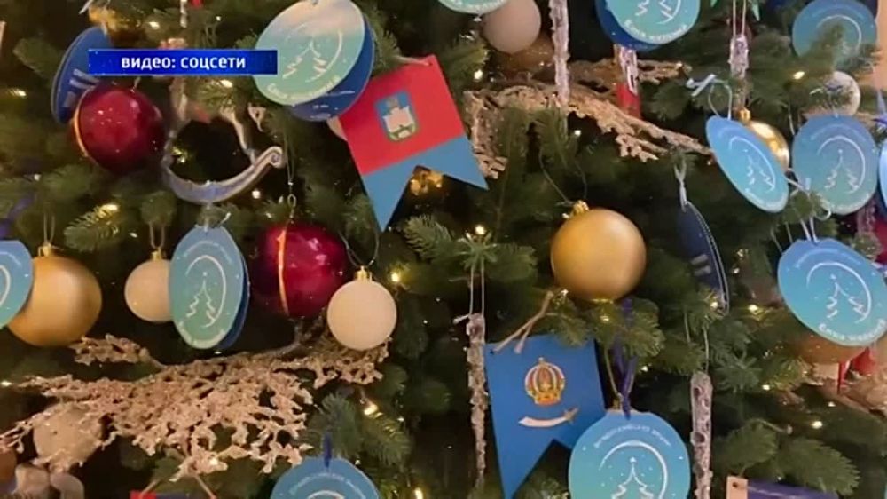 Владимир Бидёвка принял участие во Всероссийской благотворительной акции «Ёлка желаний»