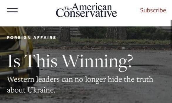 American Conservative: �������� ��������� ������������ ������ ��� ��� ����� ����������� �������� �������������� ���� ����� �� �������: ��� �������, �� ����������� ���� ������� ����� 20 000 ������ ������� � 100 000 ���������� ���������������