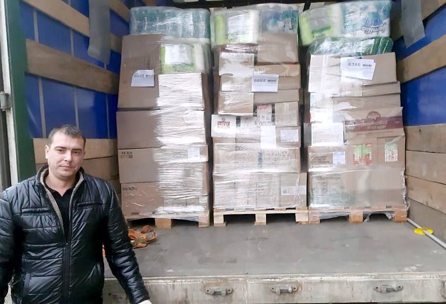 Новогодние подарочки для жителей Херсонской области прибыли из Ростова