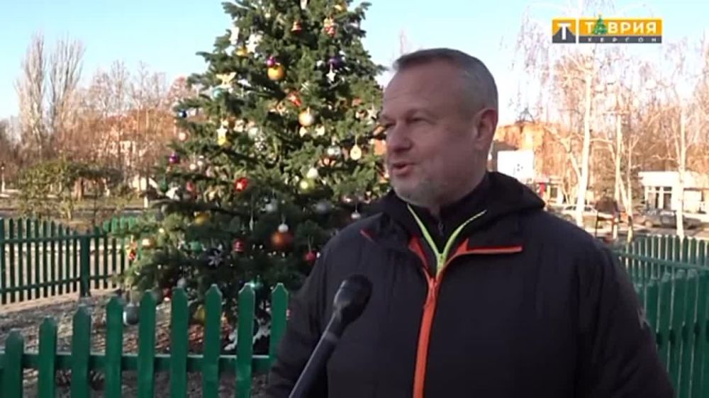 Новая Каховка готовится к празднованию Нового года