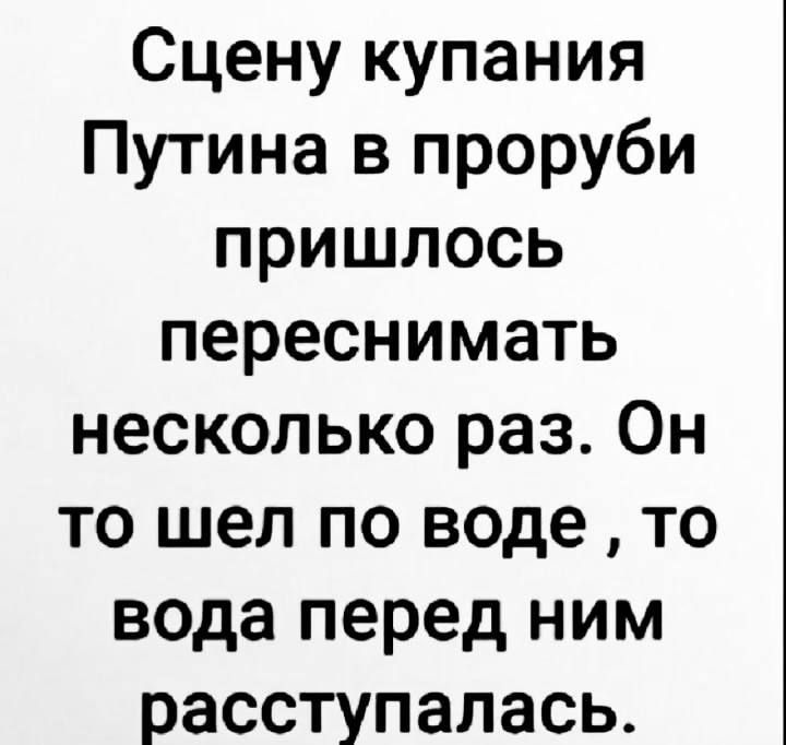 Владимир Путин окунулся в прорубь в Подмосковье