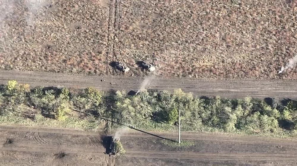 Владлен Татарский: Десантники 83-й бригады и настоящие львы нашего православного джихада — 45-я бригада, отражают атаку врага на Бериславском направлении 19 октября 2022г