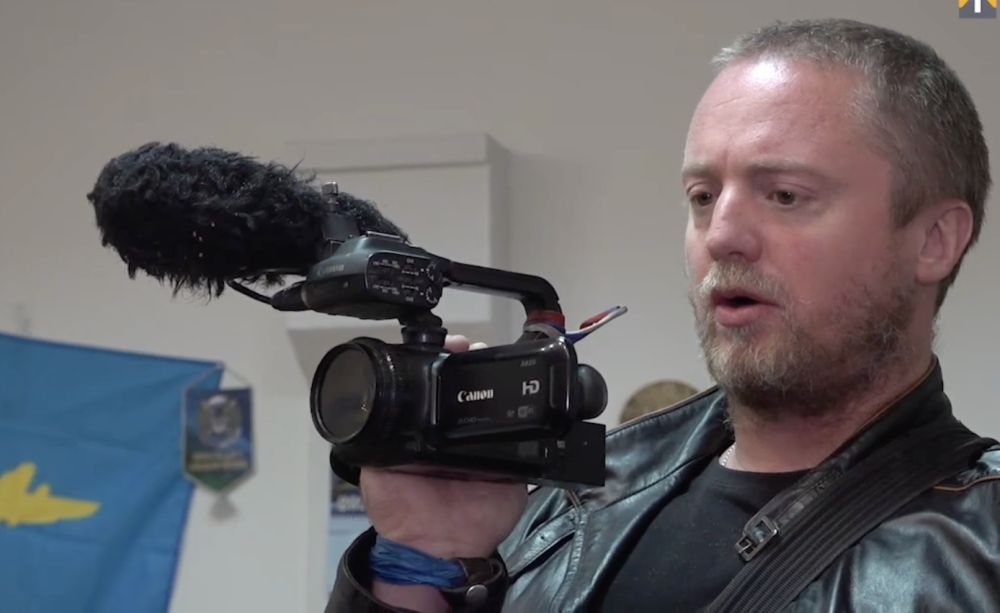 Американский журналист Патрик Ланкастер посетил Новую Каховку