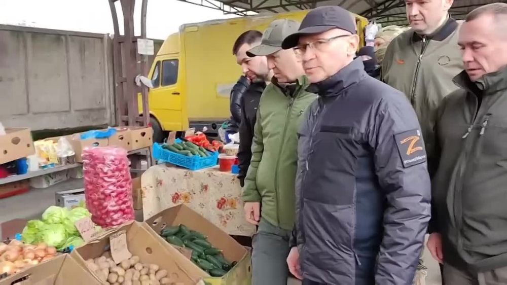 Сергей Кириенко посетил Мариуполь, заявил врио главы ДНР Денис Пушилин