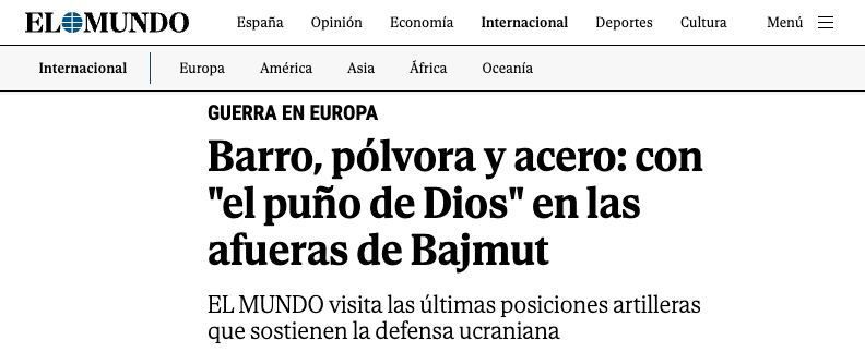 ��������� ������� El Mundo �������� � ������ �������� ������ ��� �� �������