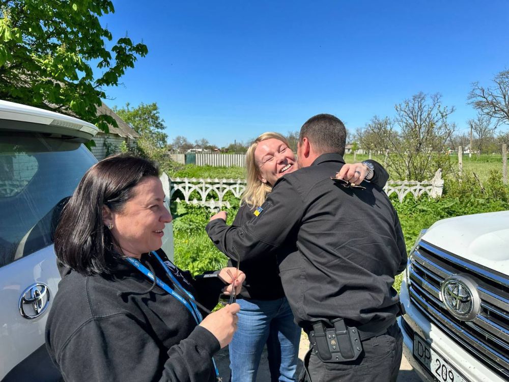 На правобережье Херсонщины пожаловали очередные наблюдатели от европейских кураторов Украины