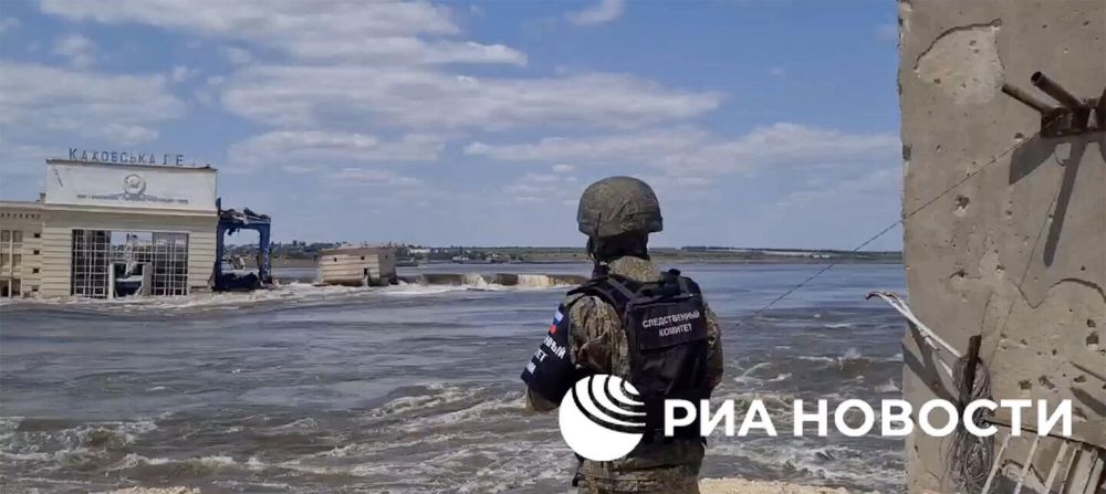 Скотомогильник попал в зону затопления у Каховской ГЭС