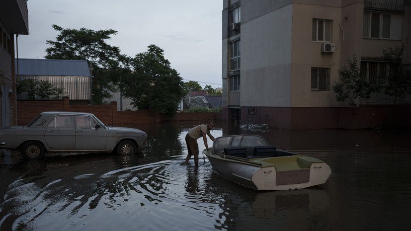 ТАСС: в Херсонской области 23 человека пострадали из-за последствий прорыва Каховской ГЭС