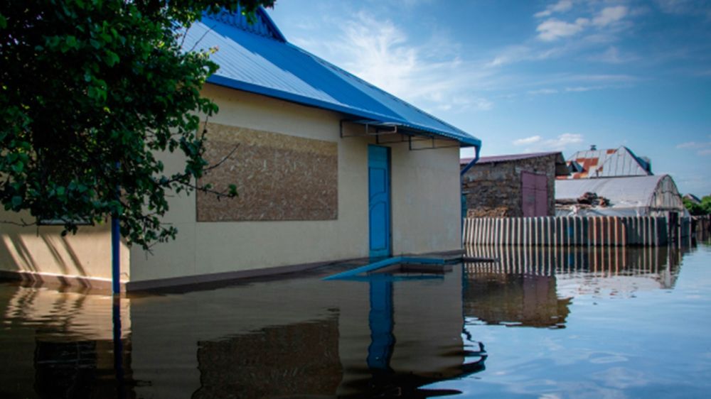 Уровень воды в Алешках и Голой Пристани снизился почти до нуля