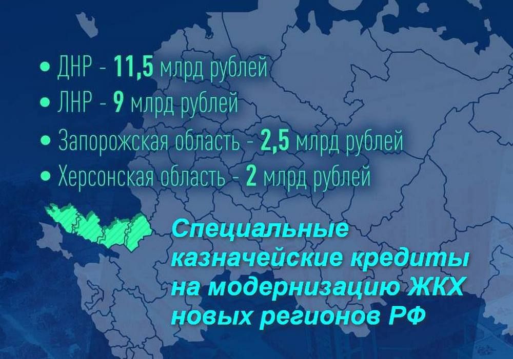 Сальдо: Херсонская область получит 2 млрд рублей на модернизацию ЖКХ