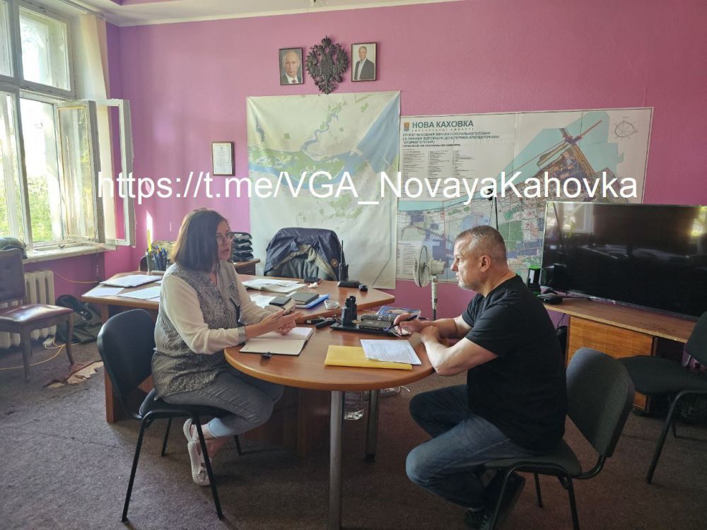 4 июля Новую Каховку с рабочим визитом посетила министр труда и социальной политики Херсонской области Алла Бархатнова