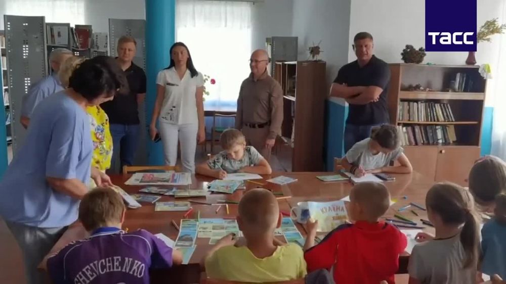 Рязанская область в качестве шефа-региона Херсонской области модернизирует библиотеку и обновит книжный фонд в селе Чкалово...