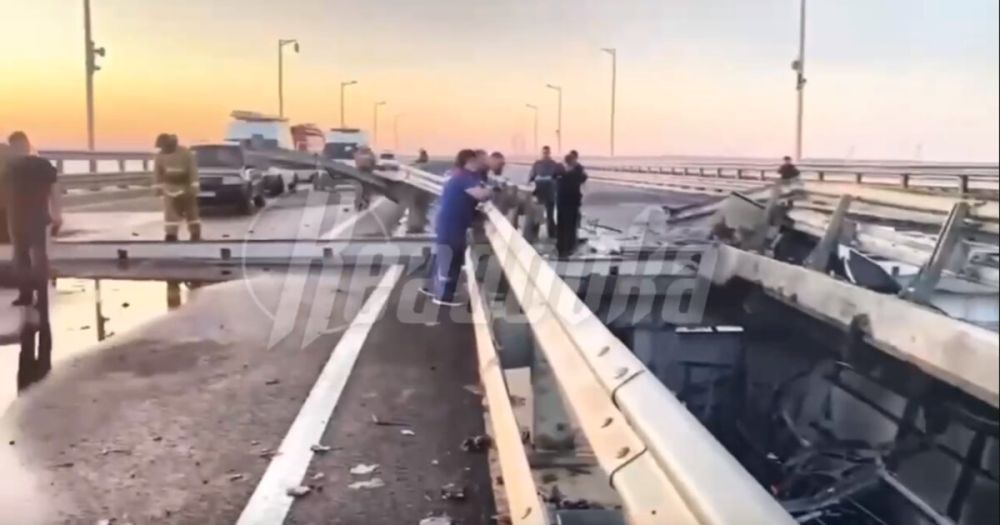 Киевский режим снова атаковал Крымский мост