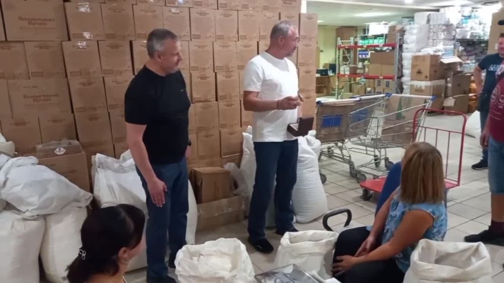 Новую Каховку посетил сенатор от Херсонской области в Государственной Думе Российской Федерации Константин Басюк