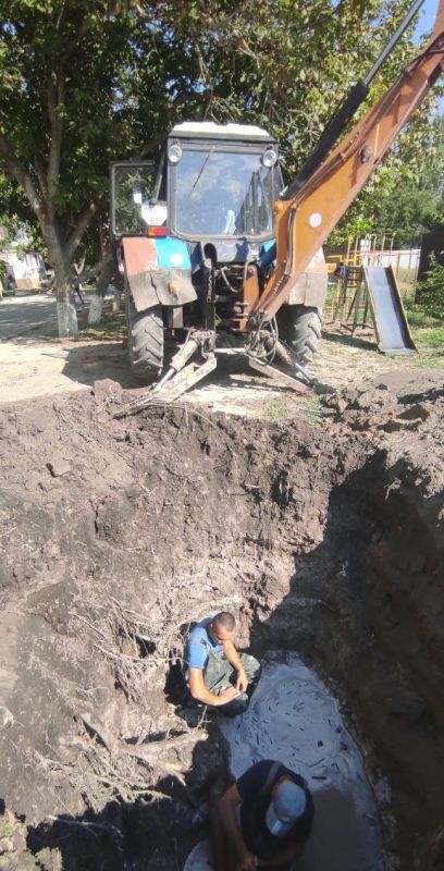 В Геническе устранен порыв на сетях водоснабжения