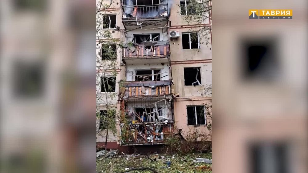 ВСУ нанесли удар по Новой Каховке с применением западного вооружения