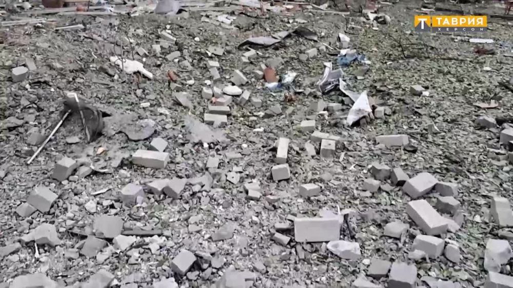 Боевики ВСУ нанести жесточайший удар по жилым домам Новой Каховки