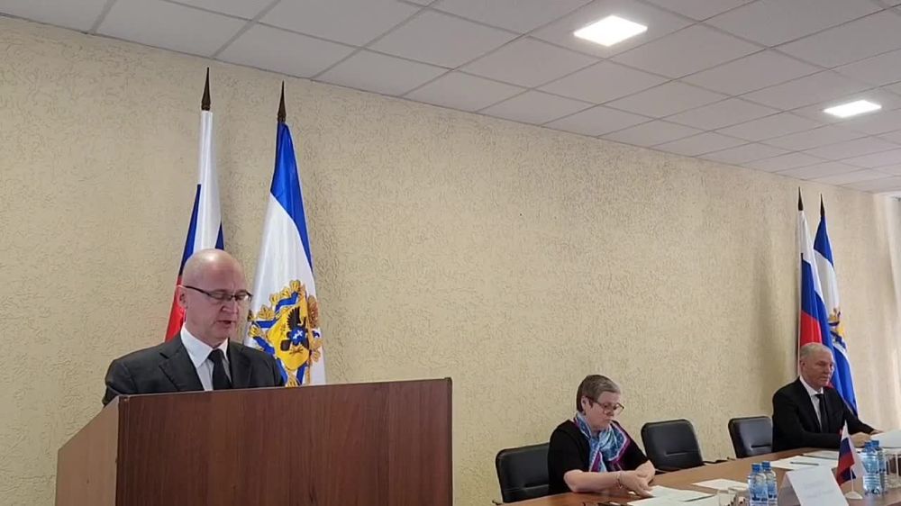 Депутаты Херсонской областной думы избрали Владимира Сальдо на должность губернатора Херсонской области