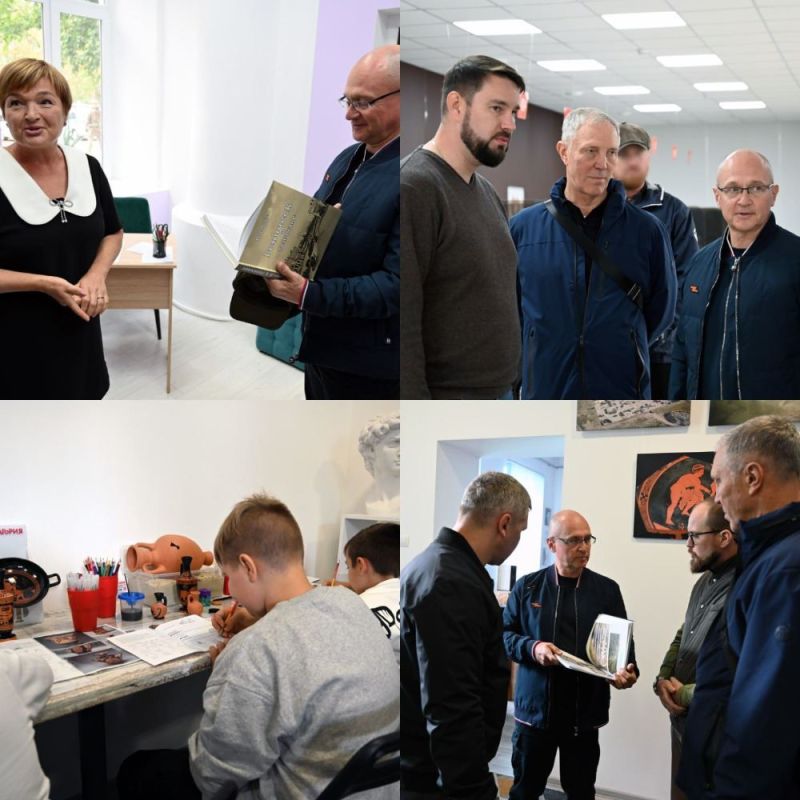 Первый заместитель руководителя Администрации Президента РФ Сергей Кириенко посетил Геническ с рабочим визитом