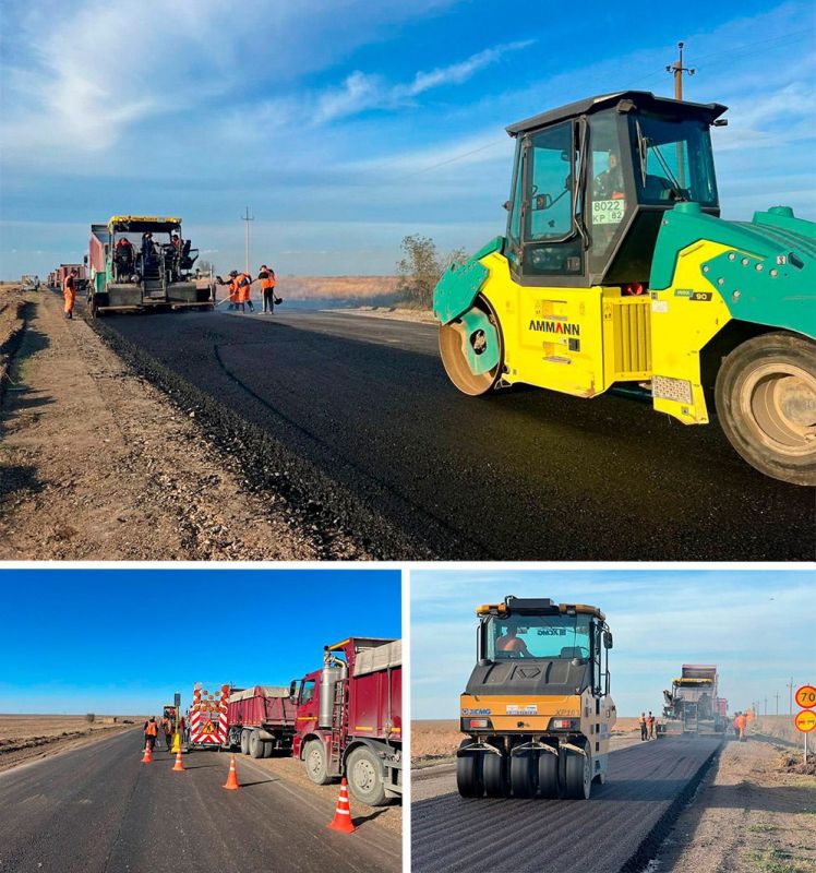 В новых регионах России досрочно начали ремонт автодорог — работы стартовали сейчас, хотя были запланированы на следующий год