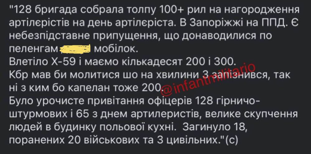 ���������� �������� � ������� ������� 128-� �����-��������� �������