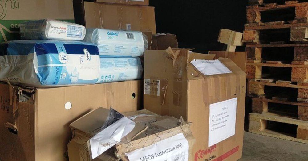 Продукты и медикаменты доставили в Геническ из Краснодарского края