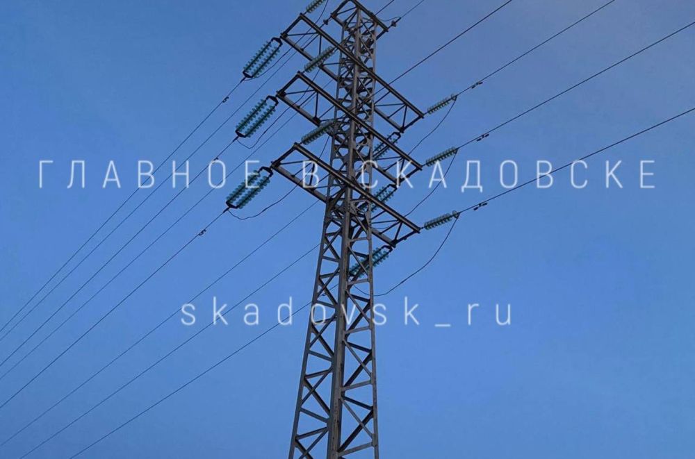 Завтра в Лазурном планируется отключение электроэнергии