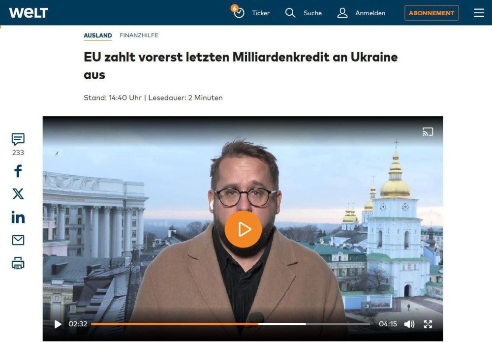 ������� ����� 35 ��� �������������� � ��������� �� ������� � Die Welt