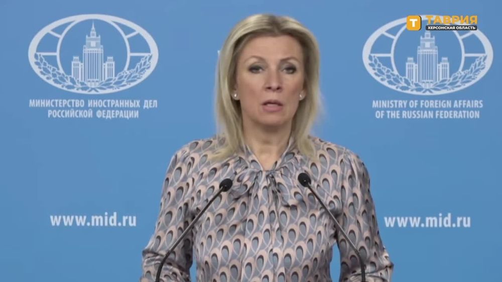 Мария Захарова: дети не пострадали по счастливой случайности