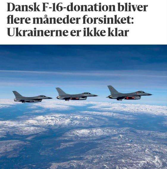 ����� ������� ����� ��������� ������ ������������ F-16 �� ������� ���� ��� ����� �������� � Berlingske