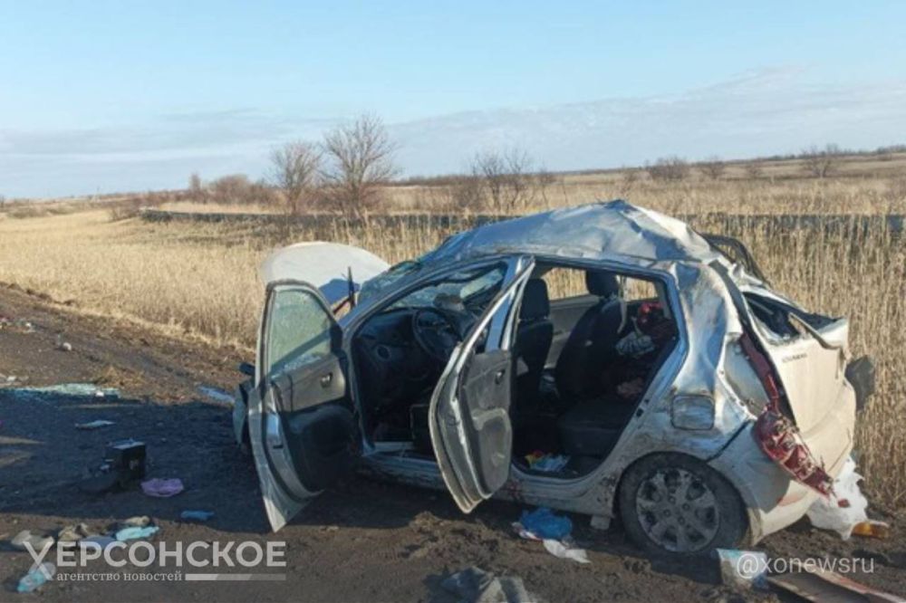 В Скадовске пенсионерка попала в ДТП с опрокидыванием машины