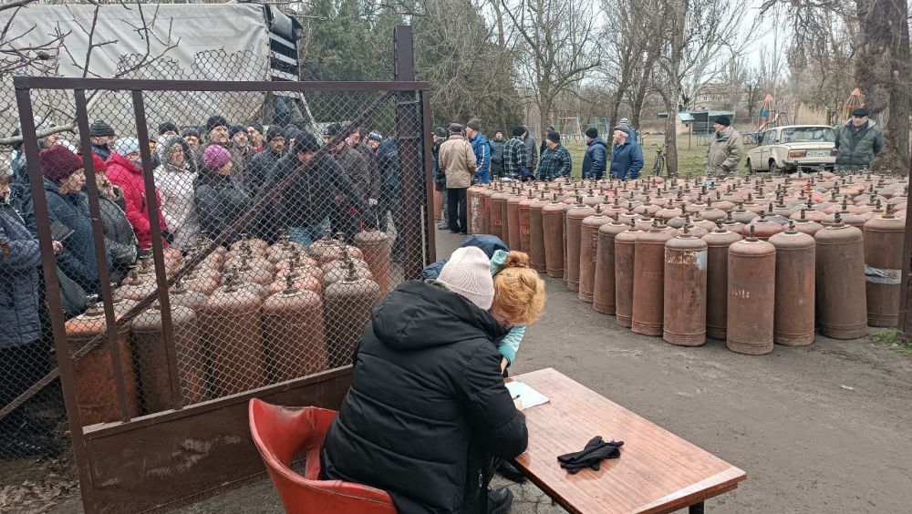 В Скадовский муниципальный округ прибыла очередная партия льготного баллонного газа