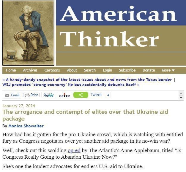 ����������� The American Thinker ������ ��������: