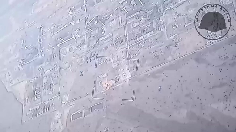 Работа ВКС России по украинским позициям в районе в районе Авдеевки