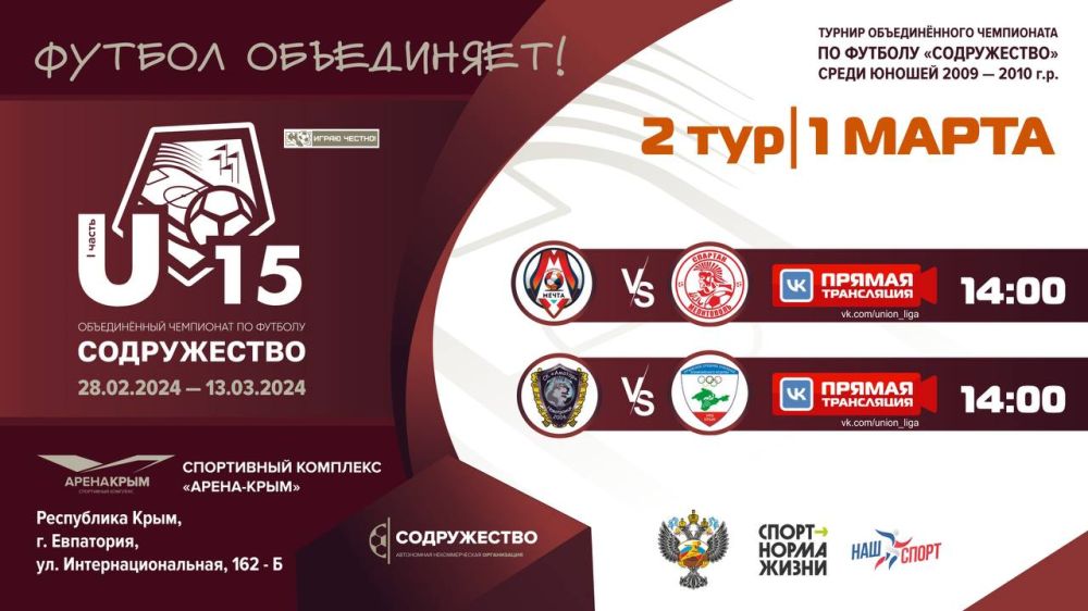 2 ��� ������������� ���������� ������������ U15!