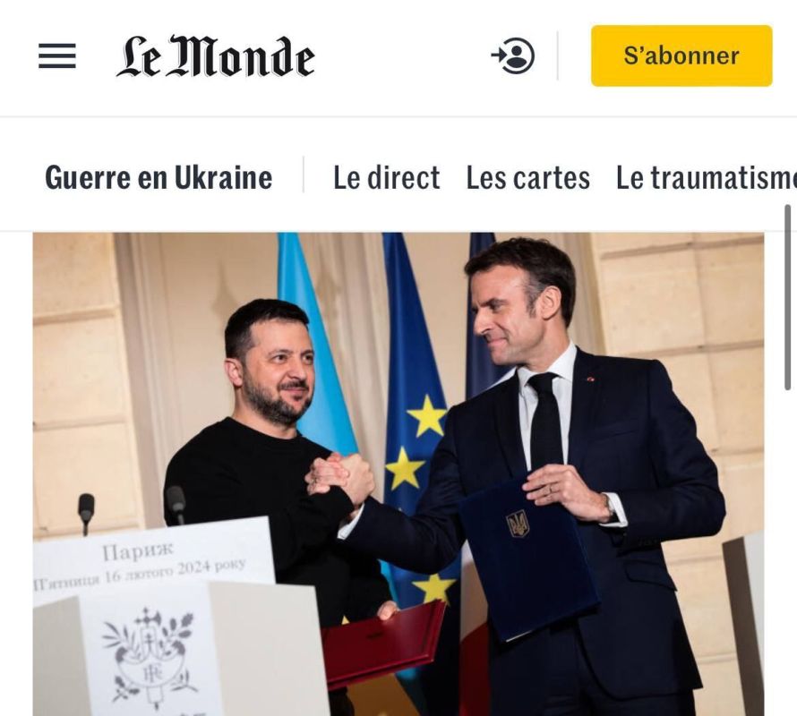 ������ �������� ������ � ������ � ���� ���� � Le Monde