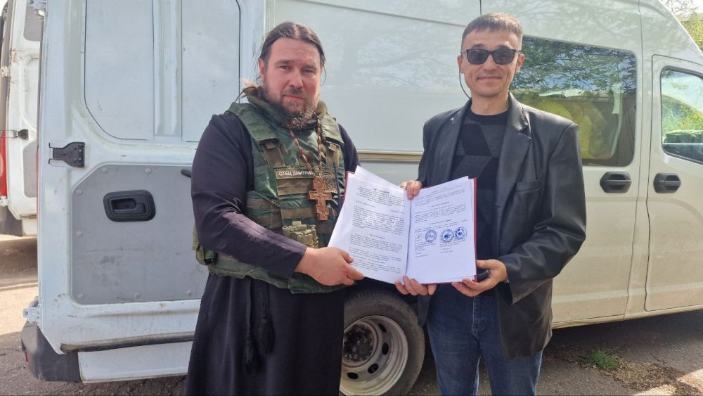 Подписано соглашение о взаимодействии между БФ "Специальный гуманитарный центр Крымской митрополии и БФ "Лепта" г.Каховка Херсонская область