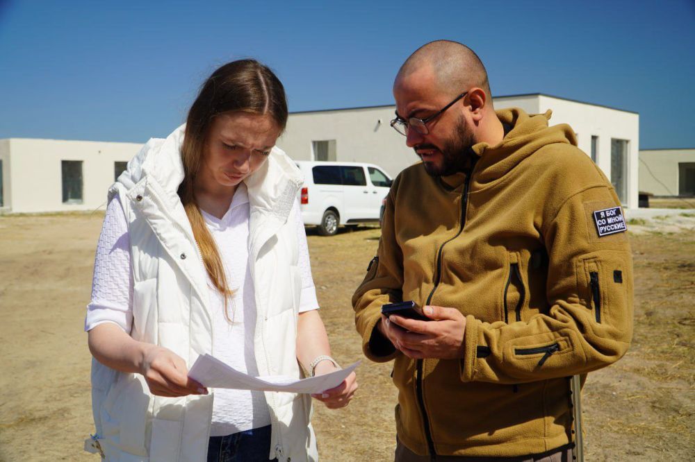 Херсонскую область посетила руководитель Федерального агентства по делам молодёжи (Росмолодёжь) Ксения Разуваева