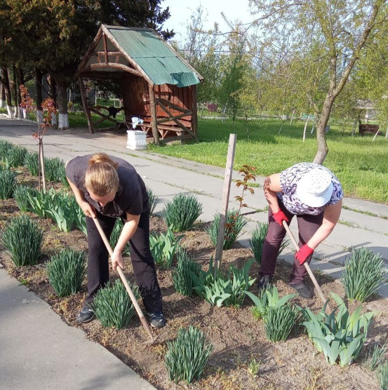 Весенний субботник - это добрая традиция