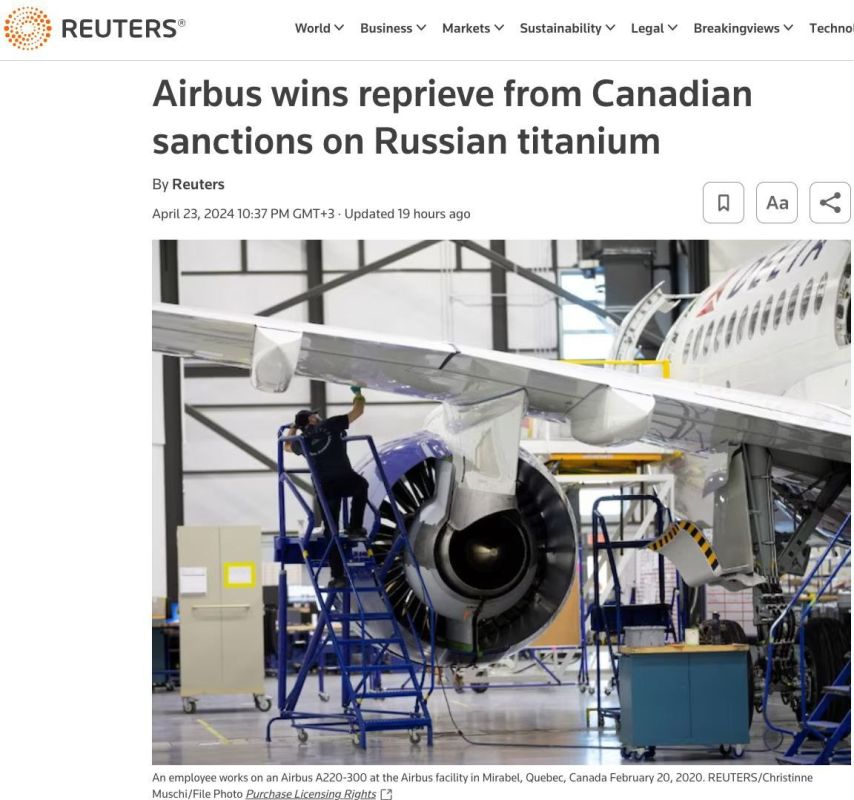 ������������� ������ ��������� Airbus ������������ ����� �� ������ � ������������ ��������, �������� �� �������