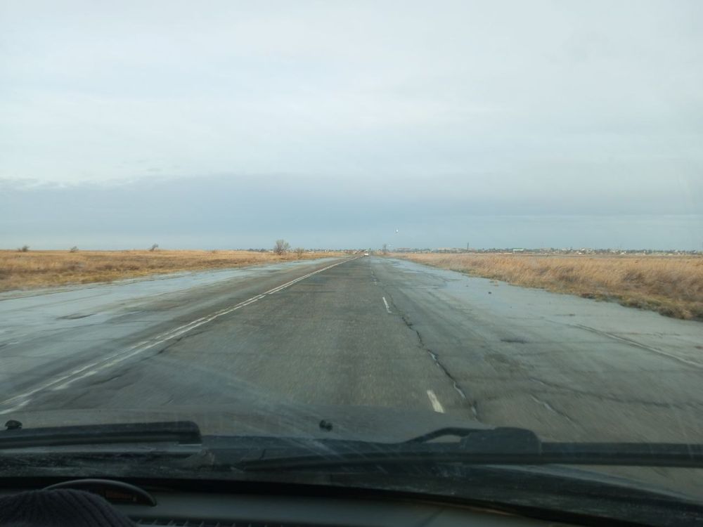 В Херсонской области разработали план по строительству дороги через Арабатскую стрелку в Крым